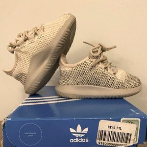Adidas tubular shadow athletic shoes, 4c